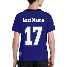 Load image into Gallery viewer, Tribe Navy Kid Kids' All Over Print T-shirt (Model T65)