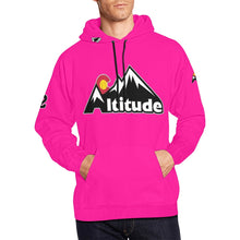 Load image into Gallery viewer, Altitude Hoodie 5 Pink All Over Print Hoodie for Men (USA Size) (Model H13)