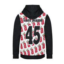 Load image into Gallery viewer, Angel 43 Women's Long Sleeve Fleece Hoodie (Model H55)