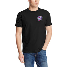 Load image into Gallery viewer, Tribe Shirt Left Chest Men's All Over Print T-Shirt (Solid Color Neck) (Model T63)