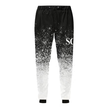 Load image into Gallery viewer, Unisex b/w south volleyball Unisex All Over Print Sweatpants (Model L11)