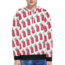 Load image into Gallery viewer, Angel 41 Women's Long Sleeve Fleece Hoodie (Model H55)