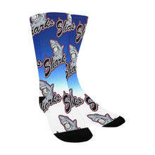 Load image into Gallery viewer, SHARKS YOUTH SOCKS Custom Socks for Kids