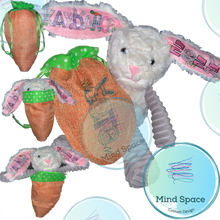 Load image into Gallery viewer, Custom Name Carrot Surprise- Bunny, Pig or Gnome