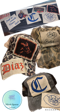 Load image into Gallery viewer, PATCHES for the Customized Hat with Velcro to switch out