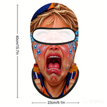 Load image into Gallery viewer, Full Face Mask DB Boy Crying
