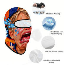 Load image into Gallery viewer, Full Face Mask DB Boy Crying
