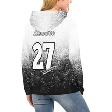 Load image into Gallery viewer, Steel City Mama LasNname/FirstName/NickName/Number san All Over Print Hoodie for Women (USA Size) (Model H13)
