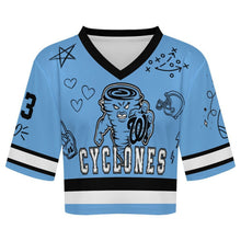 Load image into Gallery viewer, Design Women's Crop Rugby Jersey
