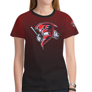 Windy Warriors 7 New All Over Print T-shirt for Women (Model T45)