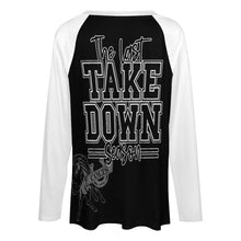 Load image into Gallery viewer, Colt Senior Wrestling Mama- The Last Take Down Season- Long sleeve loose tee
