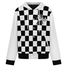 Load image into Gallery viewer, Design Unisex Hooded Baseball Jacket
