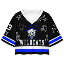 Load image into Gallery viewer, Design Women's Crop Rugby Jersey
