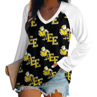 Women Long Sleeve Loose Tee