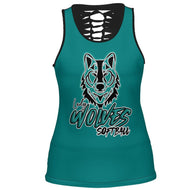 Women's Hollow Out Tank Top Hollow out vest