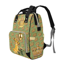 Load image into Gallery viewer, Crown Multi-Function Diaper Backpack/Diaper Bag (Model 1688)
