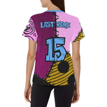 Load image into Gallery viewer, Sal Final love Women&#39;s All Over Print Crew Neck T-Shirt (Model T40-2)
