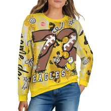 Load image into Gallery viewer, Junk Eagles Women's Crew Neck Sweater (Model H75)

