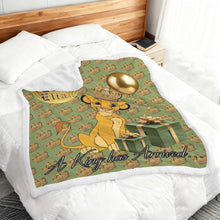 Load image into Gallery viewer, k Double-Layer Fleece Blanket 51"x59"
