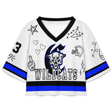 Load image into Gallery viewer, Design Women's Crop Rugby Jersey
