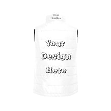 Load image into Gallery viewer, Custom Vest Women's Padded Vest Jacket (Model H44)
