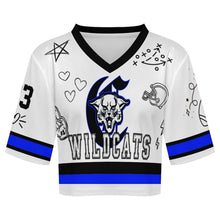 Load image into Gallery viewer, Design Women's Crop Rugby Jersey
