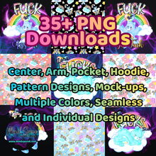 Load image into Gallery viewer, Colorful Bears No F*cks Given Set
