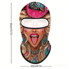 Load image into Gallery viewer, Full Face Mask Cowgirl
