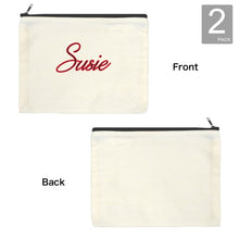 Load image into Gallery viewer, McK 13 Zipper Pouch 8.85"x6.88"(Front Print, Set of 2)
