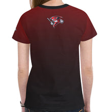Load image into Gallery viewer, Windy Warriors 7 New All Over Print T-shirt for Women (Model T45)
