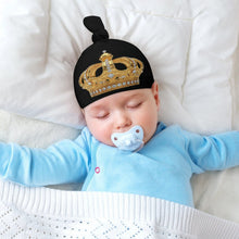 Load image into Gallery viewer, Crown Top Knot Hat for Baby
