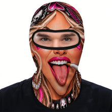 Load image into Gallery viewer, Full Face Mask Biker Girl
