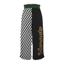 Load image into Gallery viewer, School Spirit Pants Hornets Half Elastic Waist Tether Pockets Wide Leg Pants
