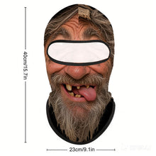 Load image into Gallery viewer, Full Face Mask Old Man
