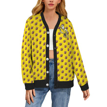 Load image into Gallery viewer, Football Ribbed Cardigan
