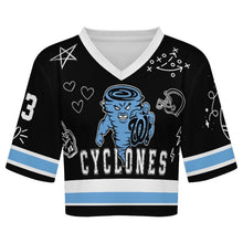 Load image into Gallery viewer, Design Women's Crop Rugby Jersey
