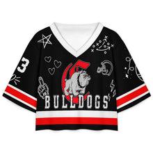 Load image into Gallery viewer, Design Women's Crop Rugby Jersey

