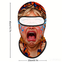 Load image into Gallery viewer, Full Face Mask DB Girl Crying
