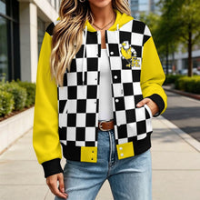 Load image into Gallery viewer, Design Unisex Hooded Baseball Jacket
