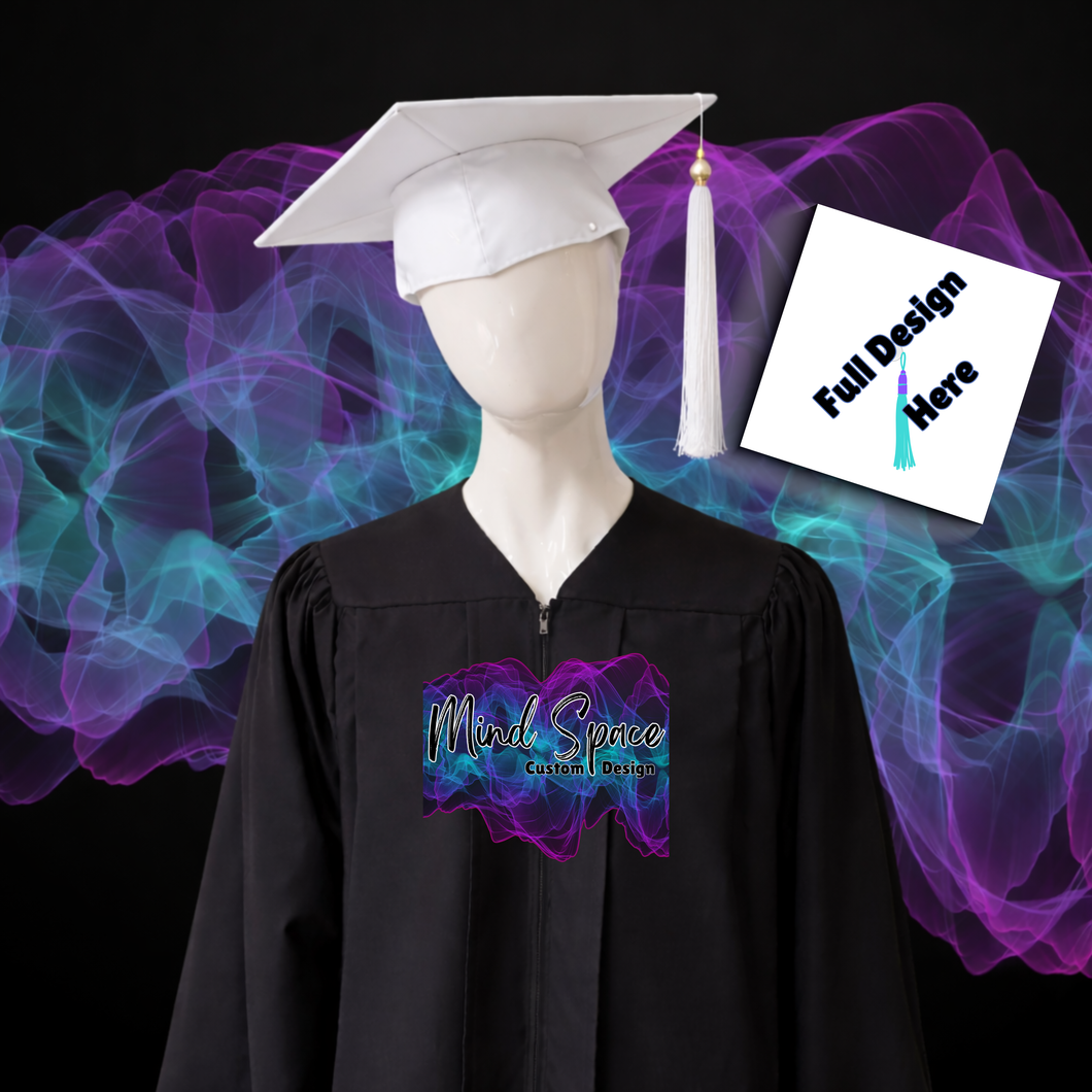 Graduation Cap Topper – Mind Space Custom Design