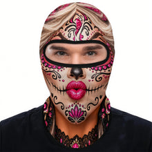 Load image into Gallery viewer, Full Face Mask Sugar Skull Girl
