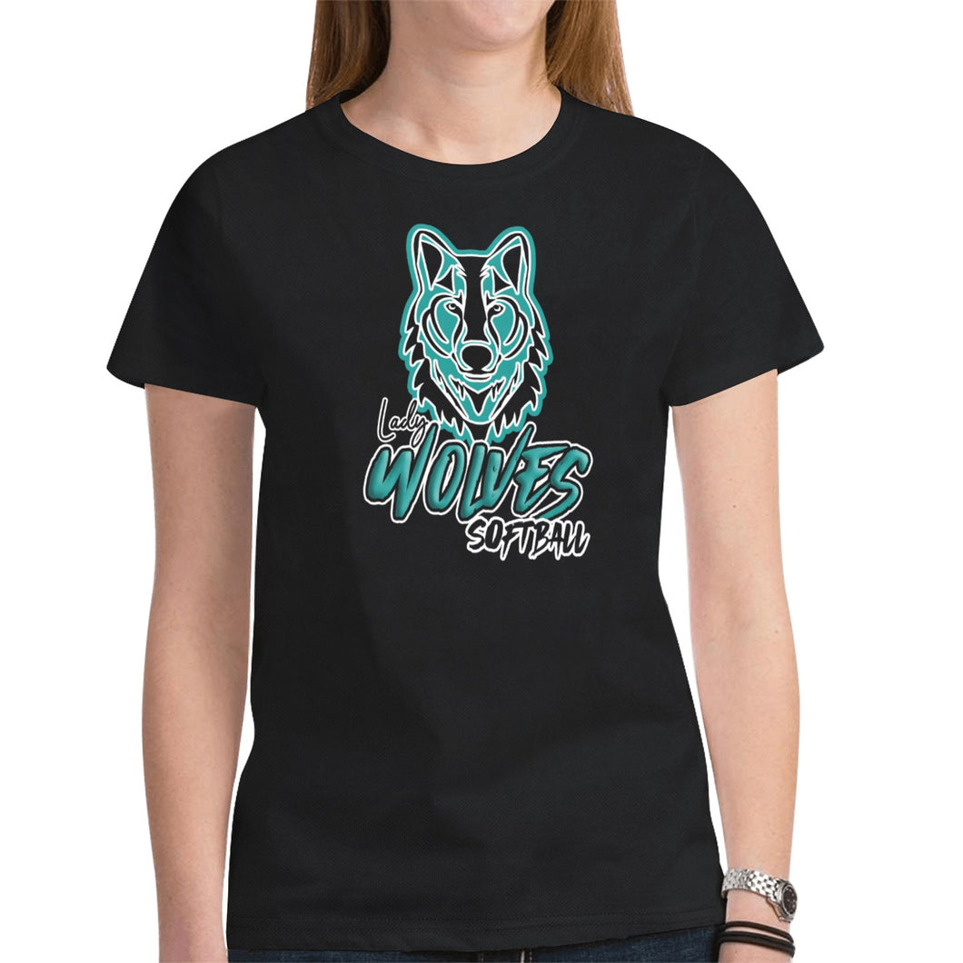 LW 1 New All Over Print T-shirt for Women (Model T45)