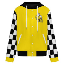 Load image into Gallery viewer, Design Unisex Hooded Baseball Jacket

