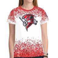 Windy Warriors 7 New All Over Print T-shirt for Women (Model T45)