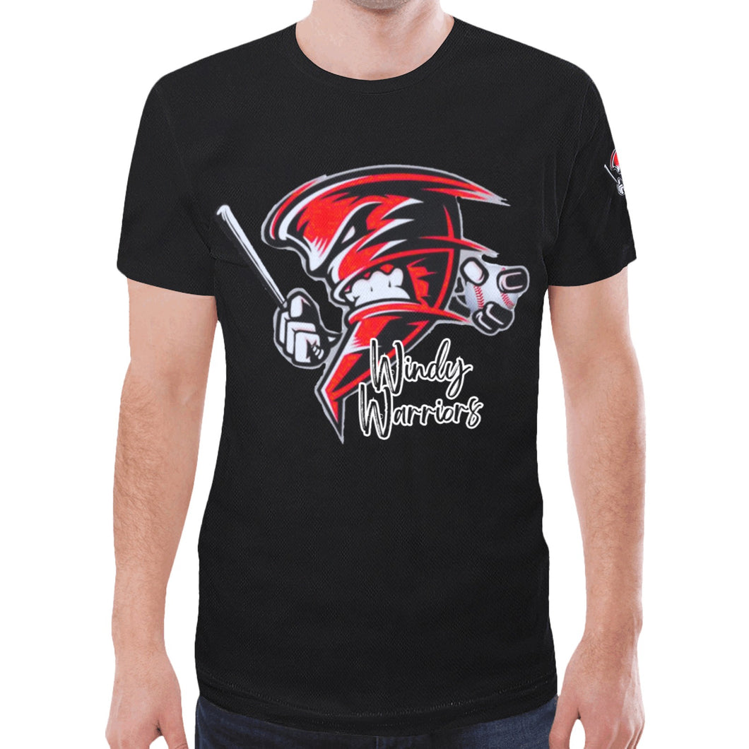 Windy Warriors 9 New All Over Print T-shirt for Men (Model T45)