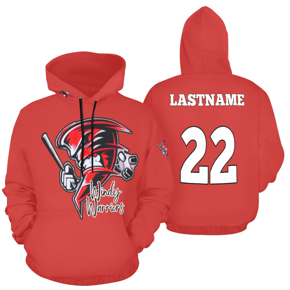 Windy Warriors 14 All Over Print Hoodie for Men (USA Size) (Model H13)