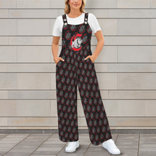 Load image into Gallery viewer, CB Overalls Sleeveless Straps Pocket Wide Leg Jumpsuit
