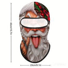 Load image into Gallery viewer, Full Face Mask Christmas Grandpa
