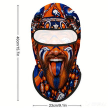 Load image into Gallery viewer, Full Face Mask Guy Tongue Out
