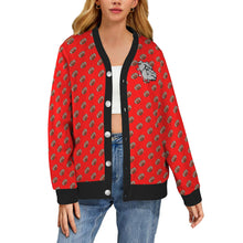 Load image into Gallery viewer, Football Ribbed Cardigan
